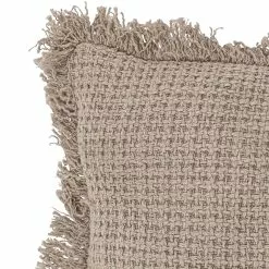 Bloomingville Delva Kissen 45x45 Cm, Natur -Home-Verkäufe 2023 bloomingville delva cushion nature cotton 2