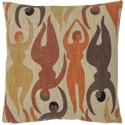 Bloomingville Fev Kissen 45x45 Cm, Braun