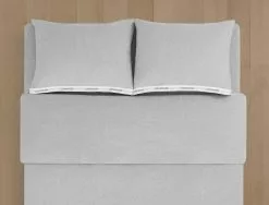 Calvin Klein Home Calvin Klein Classic Logo Bettdeckenbezug, 150x210 Cm/ Heathered Gray -Home-Verkäufe 2023 calvin klein home calvin klein classic logo bettdeckenbezug 150x210 cm 3