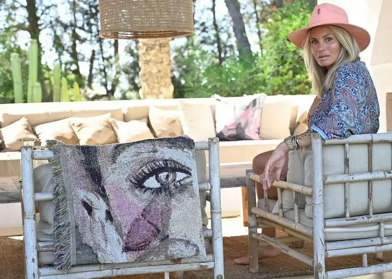 Carolina Gynning Butterfly Queen Kissenbezug, 50x50 Cm 4 Carolina Gynning Butterfly Queen Kissenbezug, 50x50 Cm – Bild 2