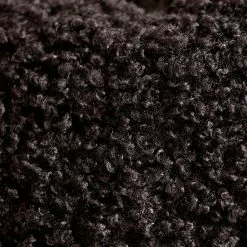 Ceannis Curly Lamb Kissenbezug Schwarz, 40x90 Cm -Home-Verkäufe 2023 ceannis curly lamb fake fur black c c 40x90cm 5
