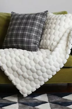 Ceannis Egg Decke 130x170 Cm, Weiß -Home-Verkäufe 2023 ceannis egg decke 130x170 cm 13