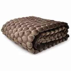 Ceannis Egg Decke 130x170 Cm, Grau