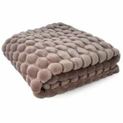 Ceannis Egg Decke 130x170 Cm, Dusty Pink