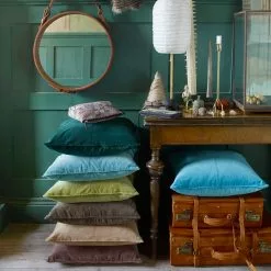 Ceannis Velvet Kissenbezug 50x50 Cm, Marineblau -Home-Verkäufe 2023 ceannis velvet kissenbezug 50x50cm gelb 3