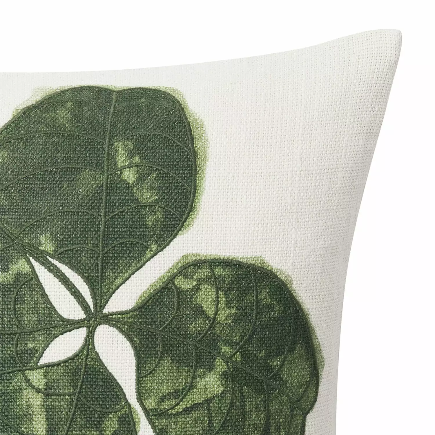 Chhatwal & Jonsson 4-Leaf Kissenbezug 50x50 Cm, Cactus Green 4 Chhatwal & Jonsson 4-Leaf Kissenbezug 50x50 Cm, Cactus Green – Bild 2