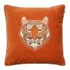 Chhatwal & Jonsson Embroidered Tiger Velvet Kissenbezug 50x50cm -Home-Verkäufe 2023 chhatwal jonsson embroid tiger cushion cover 50x50cm cactus green 4