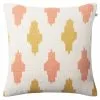 Chhatwal & Jonsson Ikat Agra Kissenbezug 50x50 Cm, Rose/Spicy Yellow -Home-Verkäufe 2023 chhatwal jonsson ikat agra cushion cover 50x50 cm rose spicy yellow 1