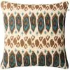 Chhatwal & Jonsson Ikat Bombay Kissenbezug 50x50 Cm, Taupe / Himmelblau / Aqua -Home-Verkäufe 2023 chhatwal jonsson ikat bombay cushion cover 50x50 cm 4