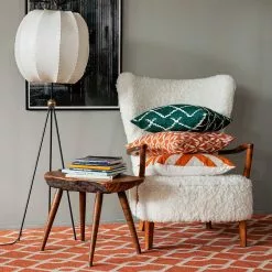 Chhatwal & Jonsson Ikat Kerela Kissenbezug 40x60cm, Grün/ Weiss -Home-Verkäufe 2023 chhatwal jonsson ikat kerela kissenbezug 50x50cm grun weiss 4