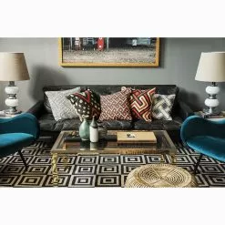 Chhatwal & Jonsson Kulgam Kissenbezug 50x50 Cm, Taupe/ Weiß -Home-Verkäufe 2023 chhatwal jonsson kulgam kissenbezug 50x50 cm 7 1