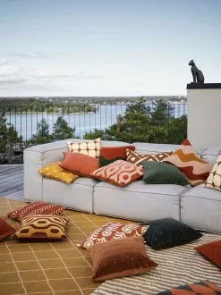 Chhatwal & Jonsson Lanka Kissenbezug Terracotta/Cactus Green, 40x60 Cm -Home-Verkäufe 2023 chhatwal jonsson lanka kuddfodral 40x60 cm terracotta cactus green 5