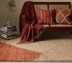 Chhatwal & Jonsson Pune Kissenbezug 50x50 Cm, Taupe/ Apricot/ Palace Blue -Home-Verkäufe 2023 chhatwal jonsson pune kissenbezug 50x50 cm 6