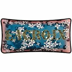 Christian Lacroix Lacroix Cherry! Kissen 60x30 Cm, Bleu Denim