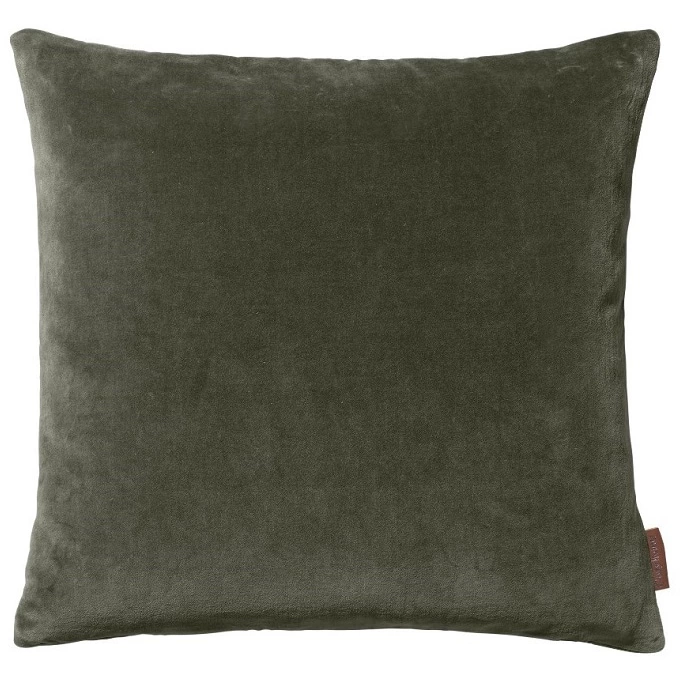 Cozy Living Velvet Soft Kissen 50x50 Cm, Army 3 Cozy Living Velvet Soft Kissen 50x50 Cm, Army