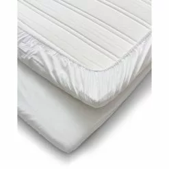 Cura Of Sweden Calm Laken Baumwolle 90x200 Cm, Weiß