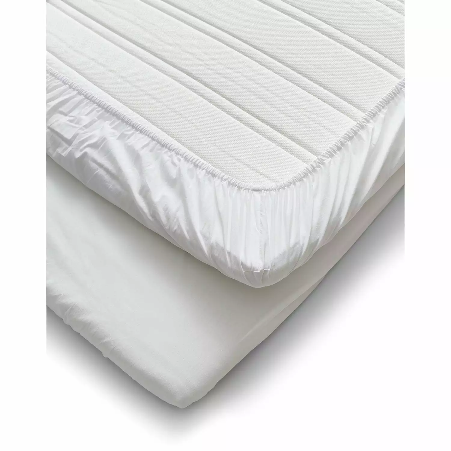 Cura Of Sweden Calm Laken Baumwolle 90x200 Cm, Weiß 3 Cura Of Sweden Calm Laken Baumwolle 90x200 Cm, Weiß