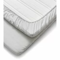 Cura Of Sweden Calm Laken Leinen 90x200 Cm, Light Grey