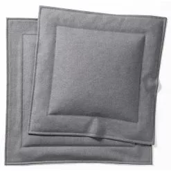 Decotique Grand Kissen 2-er Set, Bright Ash