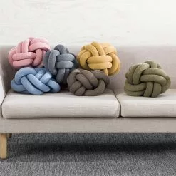 Design House Stockholm Knot Kissen,Cremefarben -Home-Verkäufe 2023 design house stockholm knot kissen 1