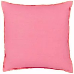 Designers Guild Brera Lino Kissen 43x43 Cm, Hibiscus/Peach