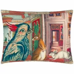 Designers Guild In The Library Kissen 60x45 Cm, Sepia