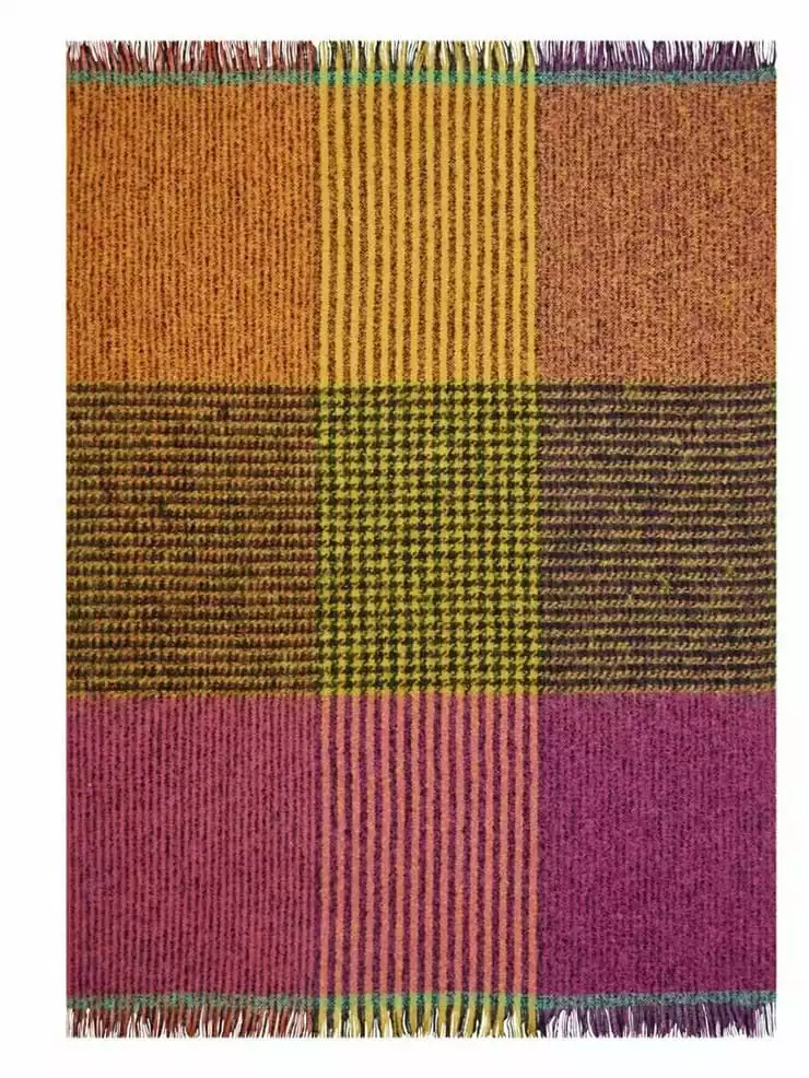 Designers Guild Katan-Decke 130x190 Cm, Fuchsia 3 Designers Guild Katan-Decke 130x190 Cm, Fuchsia