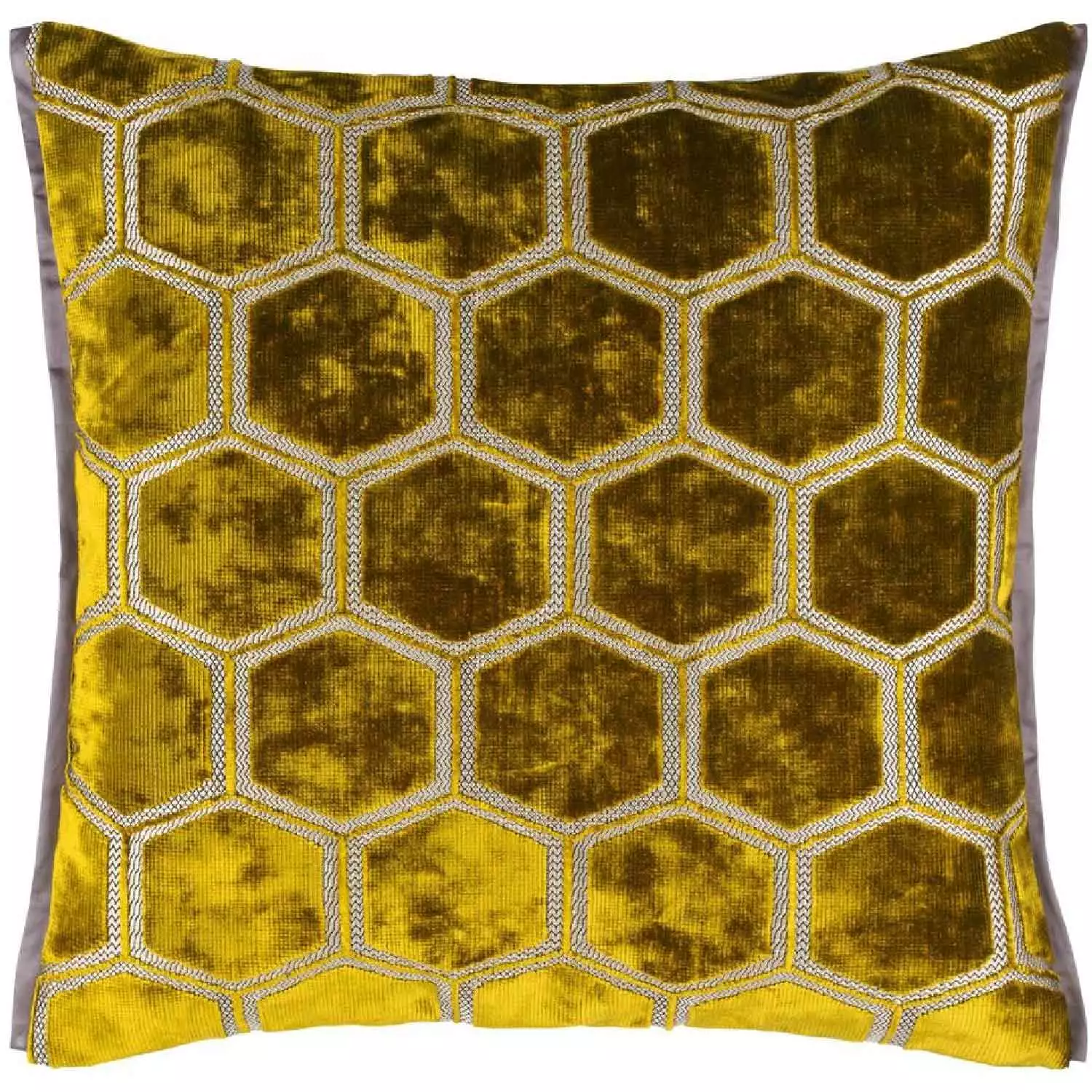 Designers Guild Manipur Kissen 43x43 Cm, Ochre 3 Designers Guild Manipur Kissen 43x43 Cm, Ochre