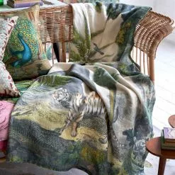 Designers Guild Palm Trail Decke Sepia, 130x180 Cm 8 Designers Guild Palm Trail Decke Sepia, 130x180 Cm -Home-Verkäufe 2023 designers guild palm trail sepia blanket 2