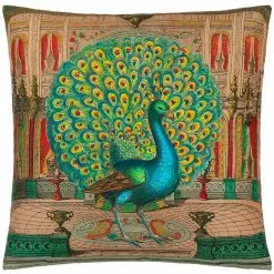 Designers Guild Peacock Kissen 50x50 Cm, Emerald