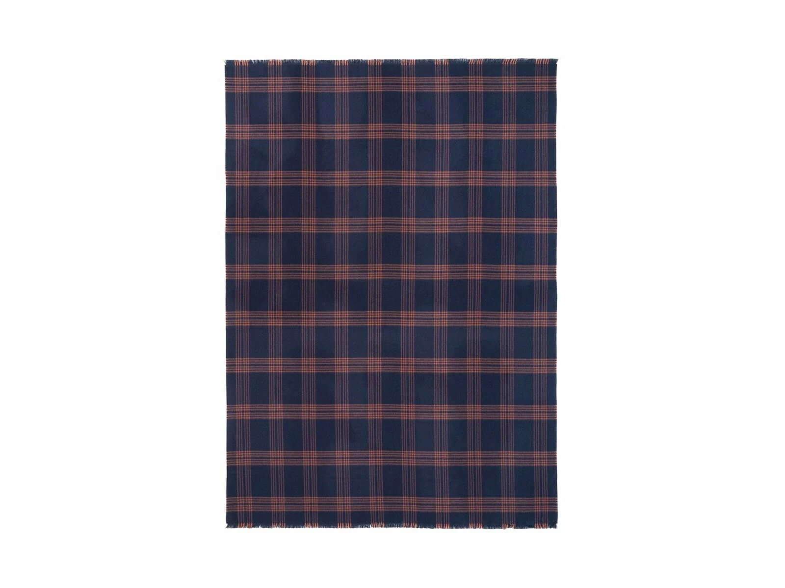 Elvang Check Decke 130x190 Cm, Blau 4 Elvang Check Decke 130x190 Cm, Blau – Bild 2