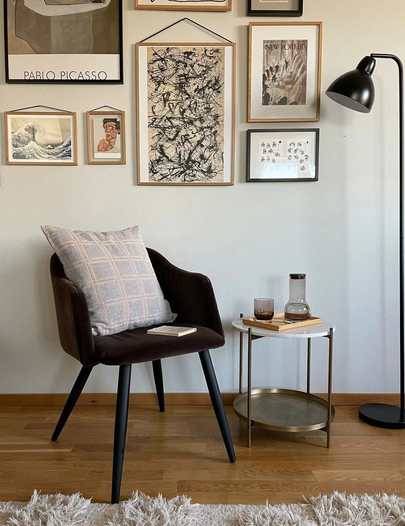 Elvang Dahlia Kissenbezug 50x50 Cm, Crown Blue 4 Elvang Dahlia Kissenbezug 50x50 Cm, Crown Blue – Bild 2