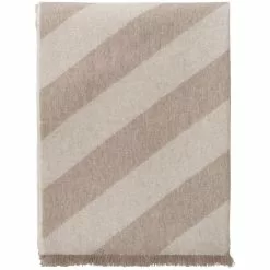 Elvang Fishbone Decke 130x190 Cm, Kamelhaarfarben