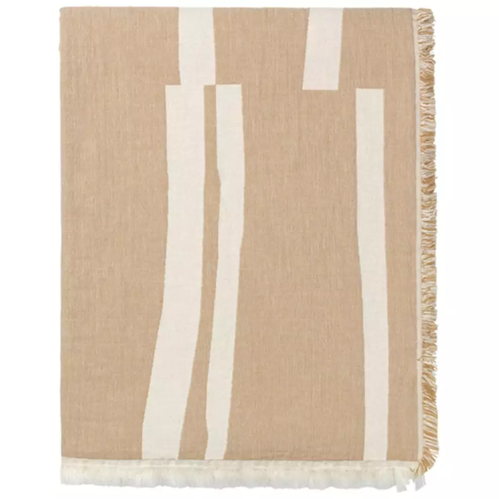 Elvang Lyme Grass Decke 130x180 Cm, Beige 3 Elvang Lyme Grass Decke 130x180 Cm, Beige