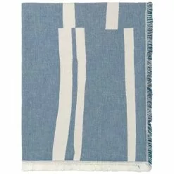 Elvang Lyme Grass Decke 130x180 Cm, Blau