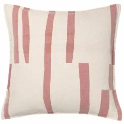 Elvang Lyme Grass Kissen 50x50 Cm, Rusty Red