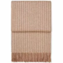 Elvang Stripes Decke 130x200 Cm, Camel