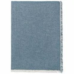 Elvang Thyme Decke 130x180 Cm, Blau