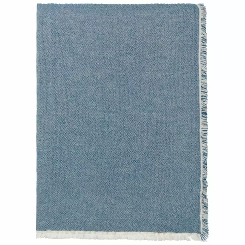Elvang Thyme Decke 130x180 Cm, Blau 3 Elvang Thyme Decke 130x180 Cm, Blau