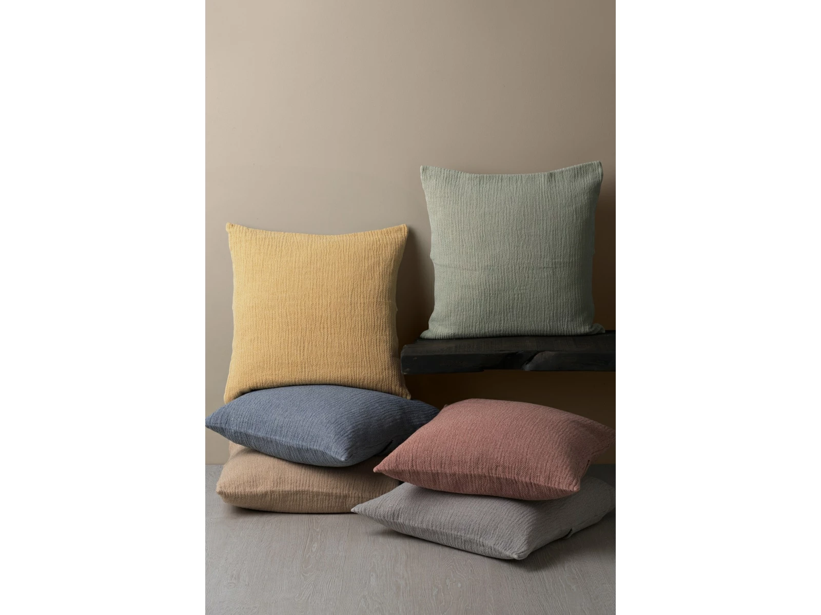 Elvang Thyme Kissenbezug 50x50 Cm, Gelb 4 Elvang Thyme Kissenbezug 50x50 Cm, Gelb – Bild 2