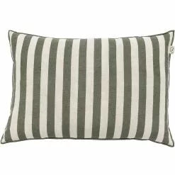 Ernst Kissenbezug Leinen 40x60 Cm, Beige/Grün