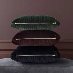 Ferm LIVING Corduroy Kissen 45x45cm, Grün -Home-Verkäufe 2023 ferm living corduroy kissen 45x45cm grun 2