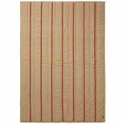 Ferm LIVING Grand Gesteppte Decke Camel, 120x170 Cm