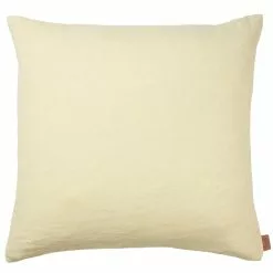 Ferm LIVING Heavy Linen Kissenbezug 50x50 Cm, Lemon