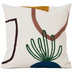 Ferm LIVING Mirage Cushion 50x50 Cm, Island