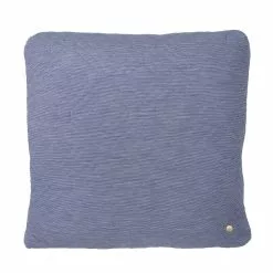 Ferm LIVING Quilt Cushion, Light Blue