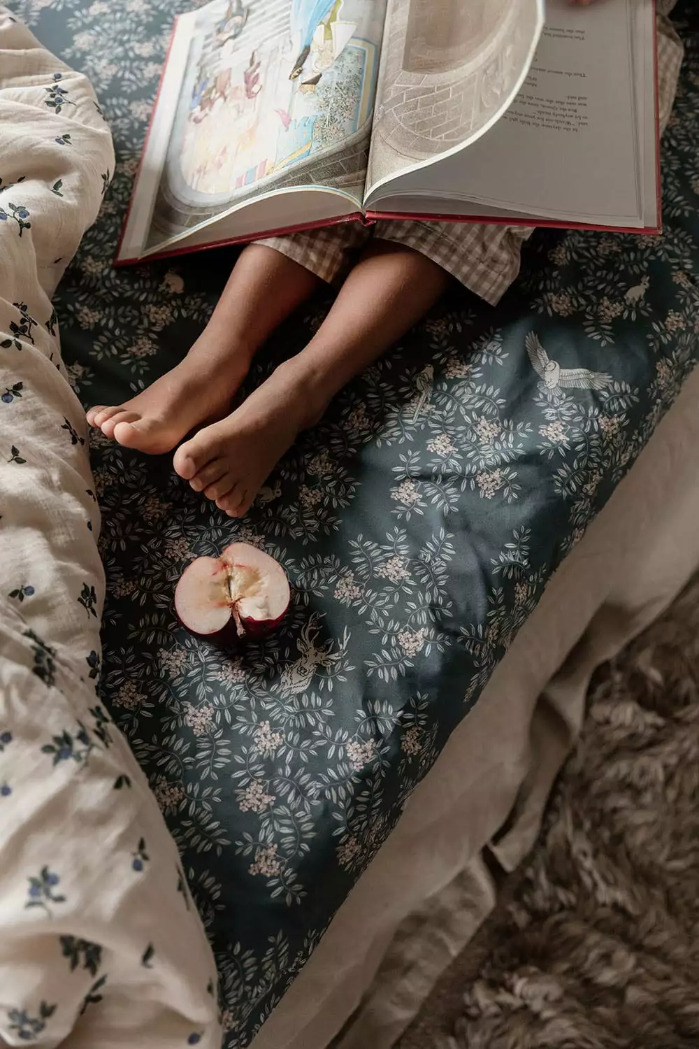 Garbo & Friends Fauna Forest Spannbetttuch 70x140 Cm, Für Junioren 5 Garbo & Friends Fauna Forest Spannbetttuch 70x140 Cm, Für Junioren – Bild 3