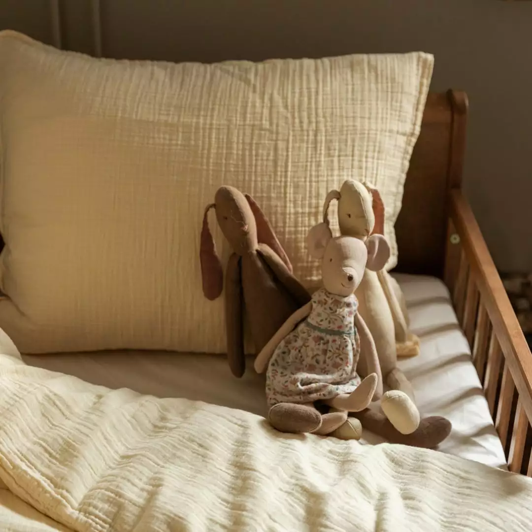 Garbo & Friends Limone Muslin Kissenbezug, 50x70 Cm 4 Garbo & Friends Limone Muslin Kissenbezug, 50x70 Cm – Bild 2