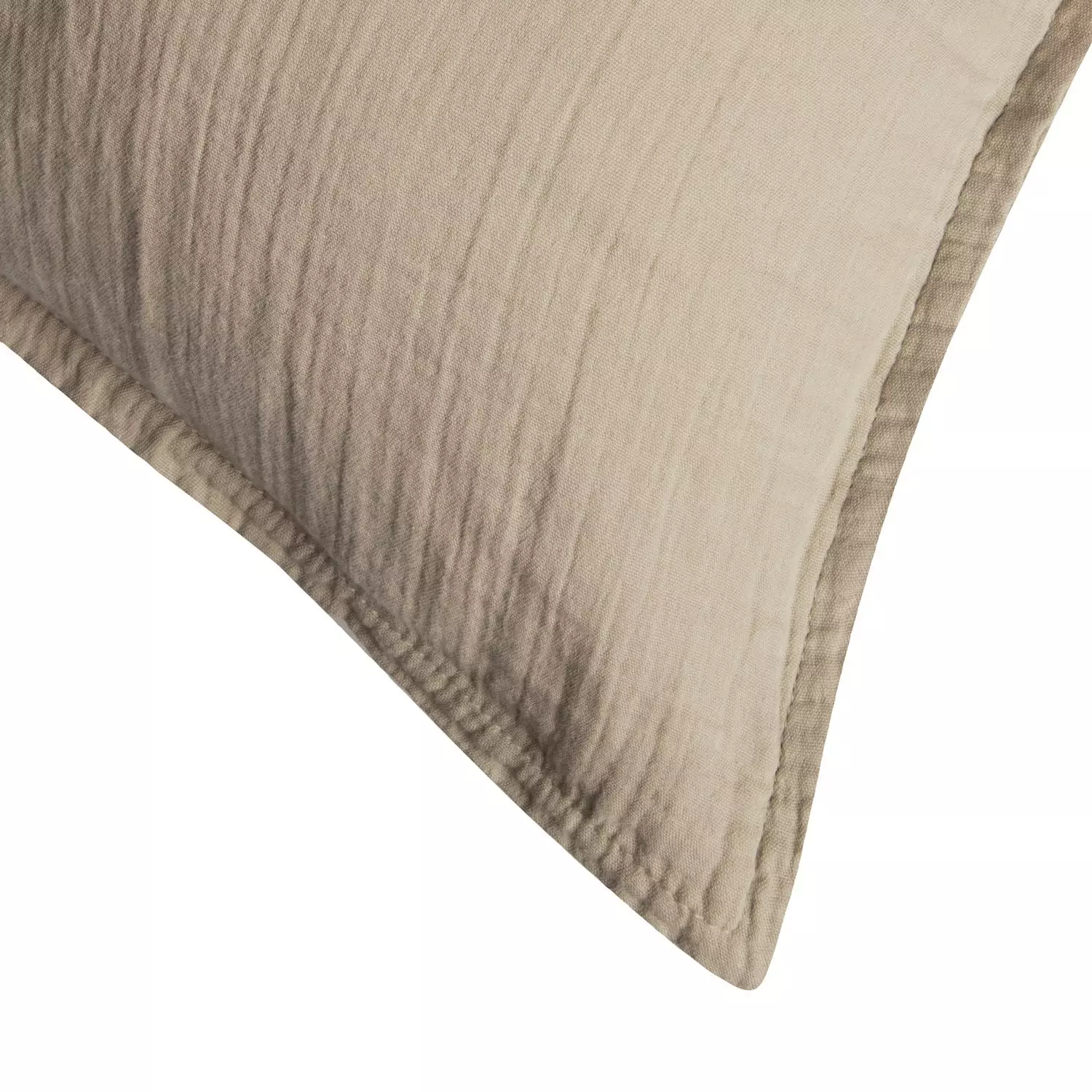 Garbo & Friends Olive Muslin Kissenbezug, 50x70 Cm 4 Garbo & Friends Olive Muslin Kissenbezug, 50x70 Cm – Bild 2