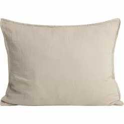 Garbo & Friends Olive Muslin Kissenbezug, 50x60 Cm